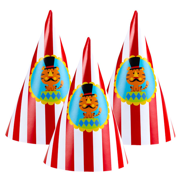 Circus Cone Hats