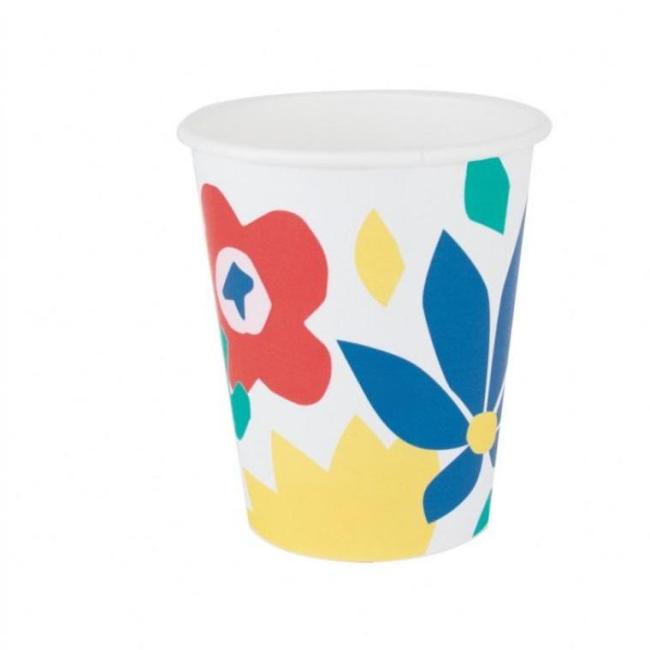 Tropical Flowers Cups