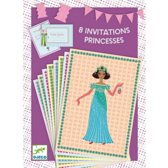 Princess Invitation Cards