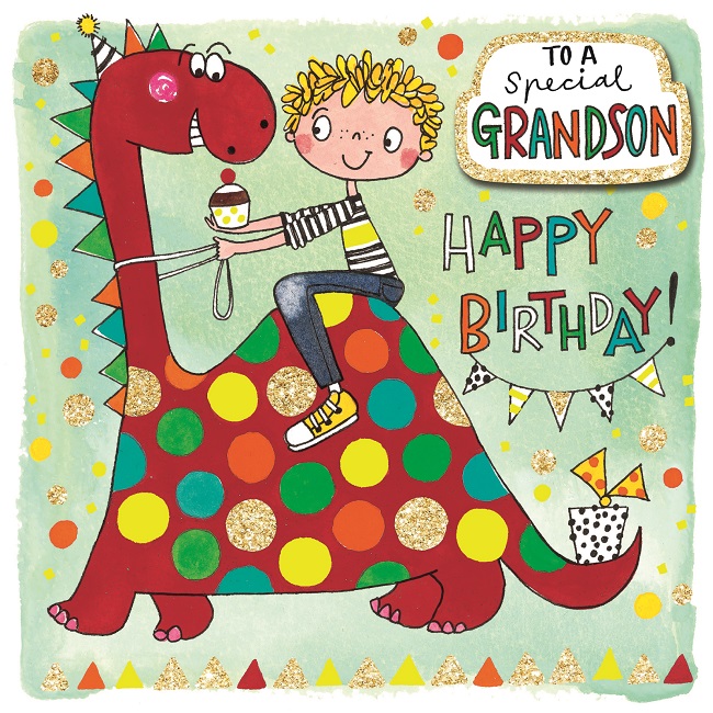 Happy Birthday Grandson. 