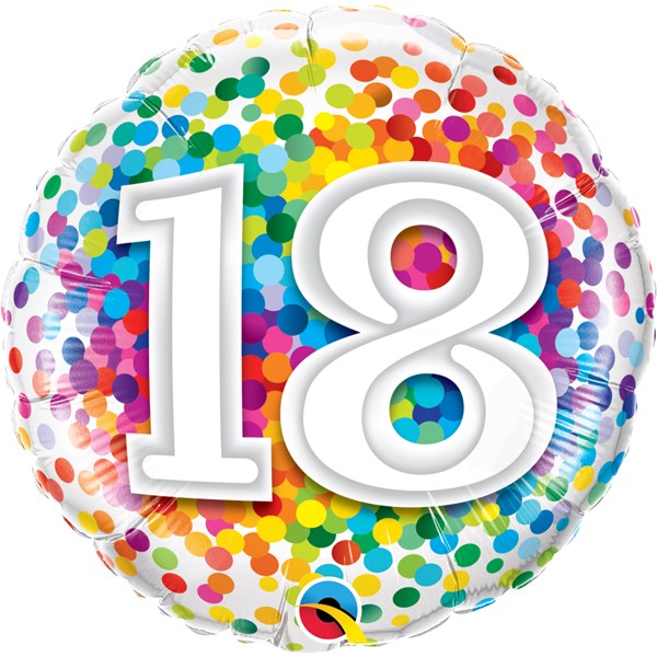 18th Birthday Confetti 18