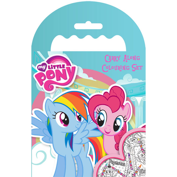 My Little Pony Carry Along Colouring Set