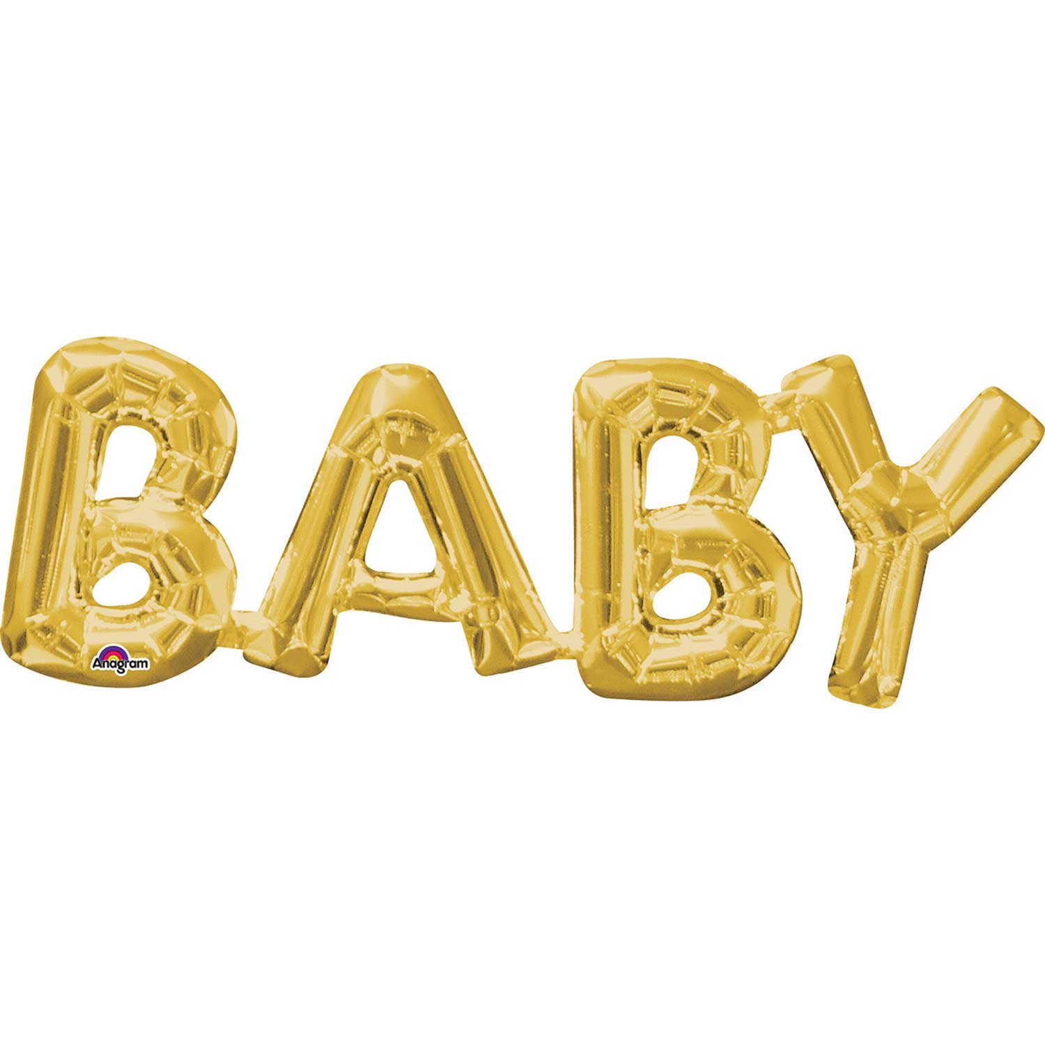 Baby Gold Foil Phrase Balloon