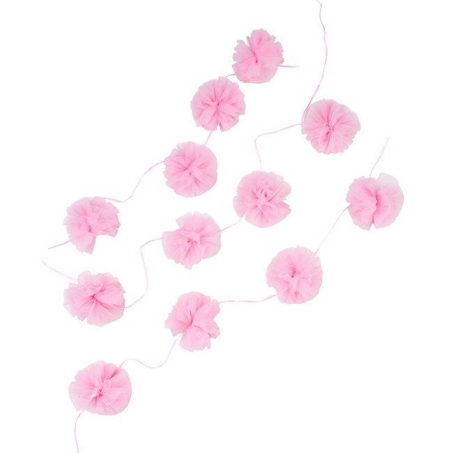 We Heart Pink Tulle Garland