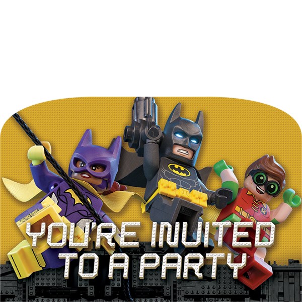 LEGO Batman Invites
