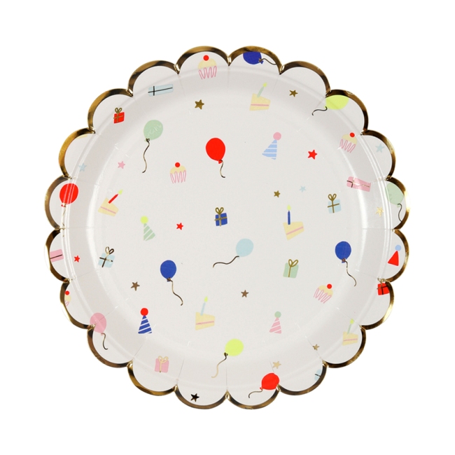 Party Icon Plates Small