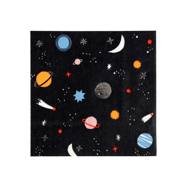 Space Napkins Small