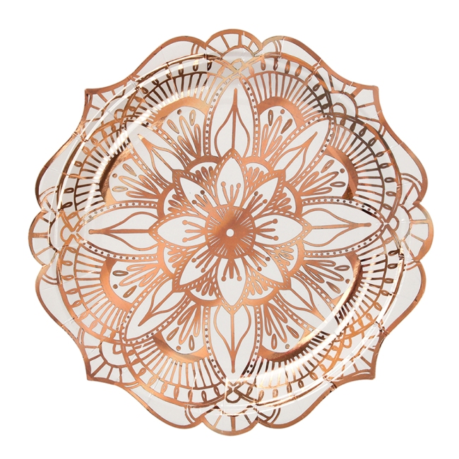 Mandala Pattern Plates Small