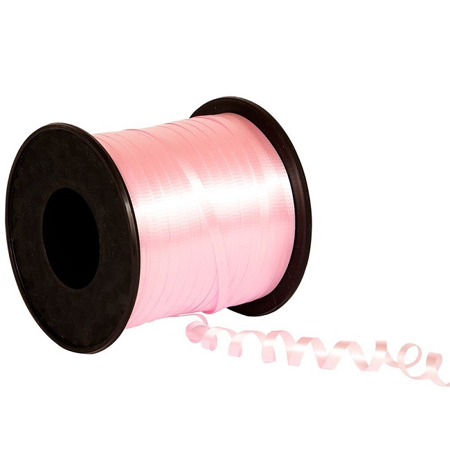 Pastel Pink Curling Ribbon