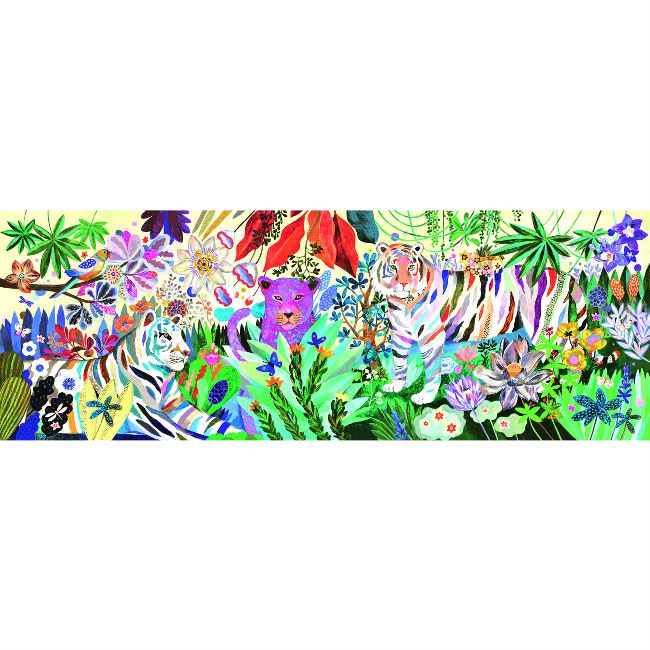 Rainbow Tigers Puzzle - 1000pcs