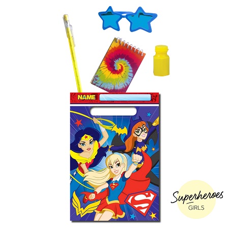 Girls Superheroes Party Bags