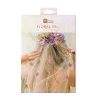 Blossom Girls Floral Headband & Veil