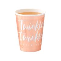Rose Gold Foiled Paper Cups