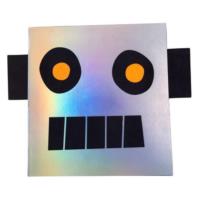 Robot Stickers & Sketch Book