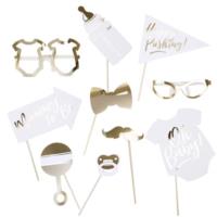 Gold Foiled Photo Booth Props