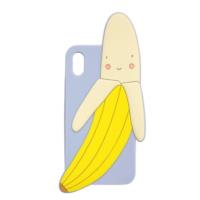 Banana Soft Silicone iPhone Case (X & XS)