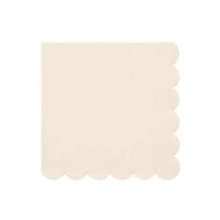 Cream Simply Eco Large Napkins