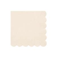 Cream Simply Eco Large Napkins