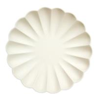 Cream Simply Eco Large Plates