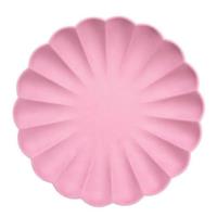 Deep Pink Simply Eco Large Plates