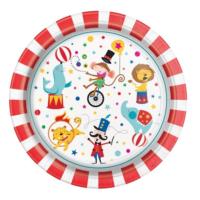 Circus Carnival Party Plates