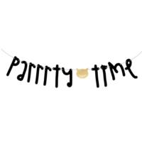 Cat Parrrty Time Banner 