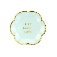 Yummy Plates - Live Laugh Love