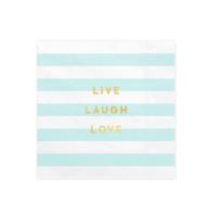 Yummy Napkins - Live Laugh Love