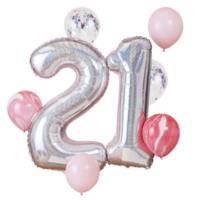 21st Birthday Balloon Bundle