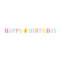 Pink Dots Letter Banner