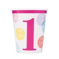 Pink Dots Cups