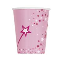 Pink Princess And Unicorn Cups
