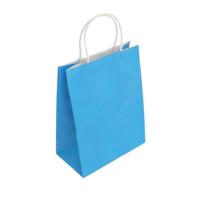 Light Blue Paper Party Bag Large