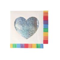 Rainbow Fringe Large Napkins