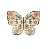 Floral Butterfly Napkins