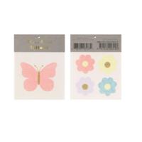 Floral Butterfly Small Tattoos