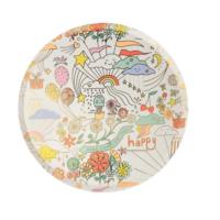 Happy Doodle Dinner Plates