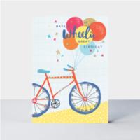 Wheelie Great Birthday Card