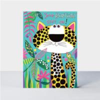 Spot on! Leopard Card