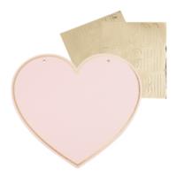 Customisable Pink Heart Kids Tent Sign