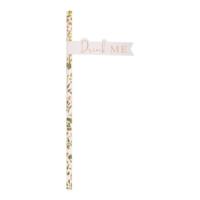 Tea Party Flag Paper Straws