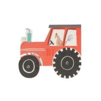 On the Farm Tractor Napkins