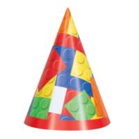 Building Blocks Birthday Party Hat