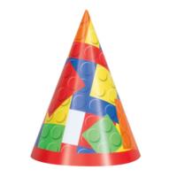 Building Blocks Birthday Party Hat