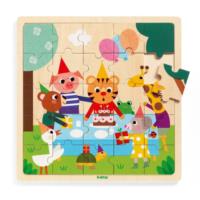 Happy Wooden Tray Puzzle