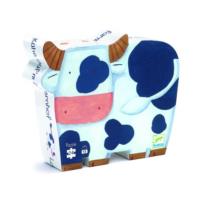 The Cows on the Farm Silhouette Puzzle - 24pcs