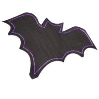  Bat Shaped Foiled Napkin
