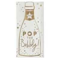 Pop The Bubbly Bottle Napkins