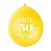 Happy 50th Birthday Balloons 9