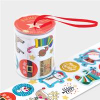 Rolls of Christmas Stickers